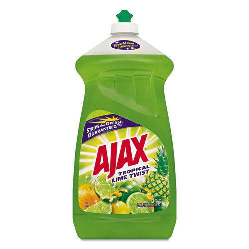 Ajax Tropical Lime Twist dish liquid 52 oz. bottle, front of package