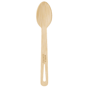 World Centric SP-BB-67 - 6.7 in Bamboo Spoon