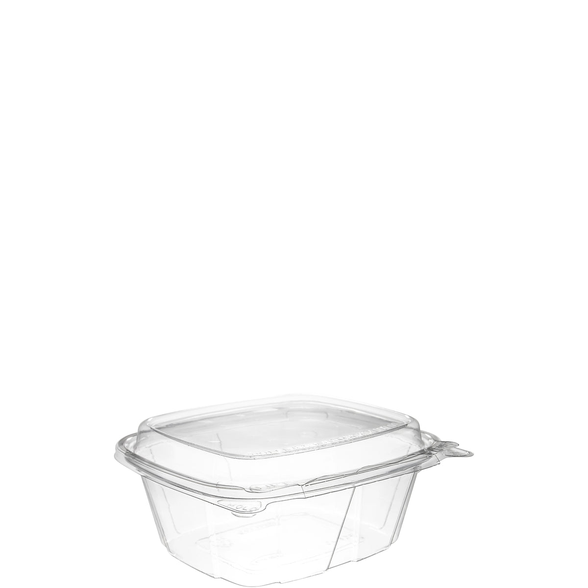 Dart CH12DED clear empty SafeSeal container with dome lid