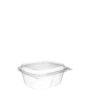 Dart CH12DED clear empty SafeSeal container with dome lid