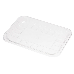 CKF 86668 #2S clear PET plastic meat tray, manufacturer product photo with background removed