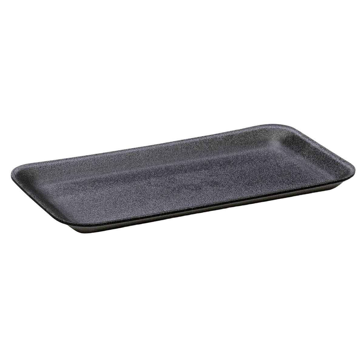 CKF 87810 #10S black foam meat tray, manufacturer product photo with background removed