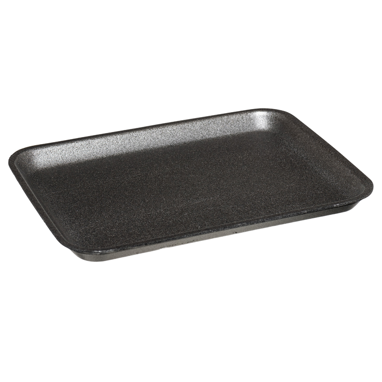 CKF 87820 #20S charcoal foam meat tray, manufacturer product photo with background removed