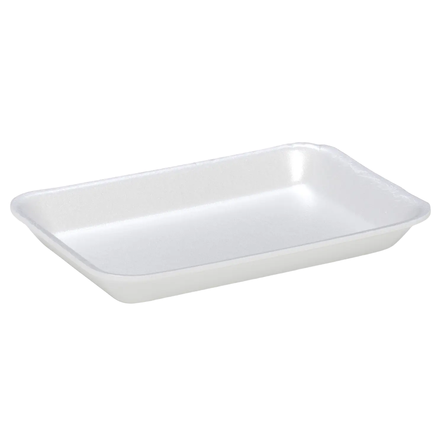 CKF 88102 #2 white foam meat tray, manufacturer product photo with background removed