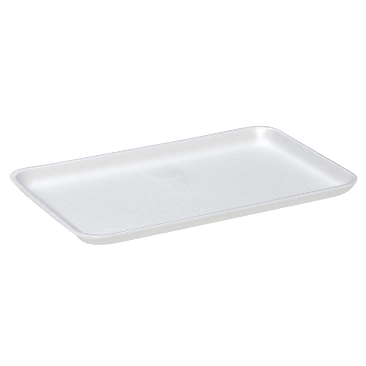 CKF 88116 #16S white foam meat tray, manufacturer product photo with background removed