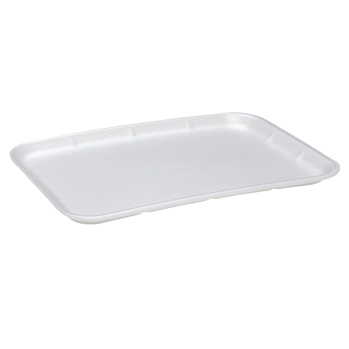 CKF 88140 #1216 white foam meat tray, manufacturer product photo with background removed