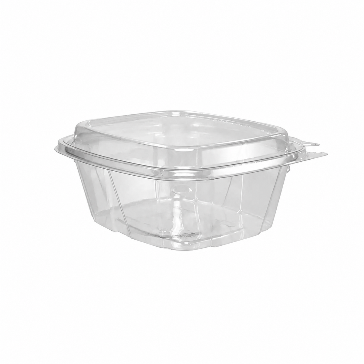 Dart CH16DED empty ClearPac SafeSeal container, centered view
