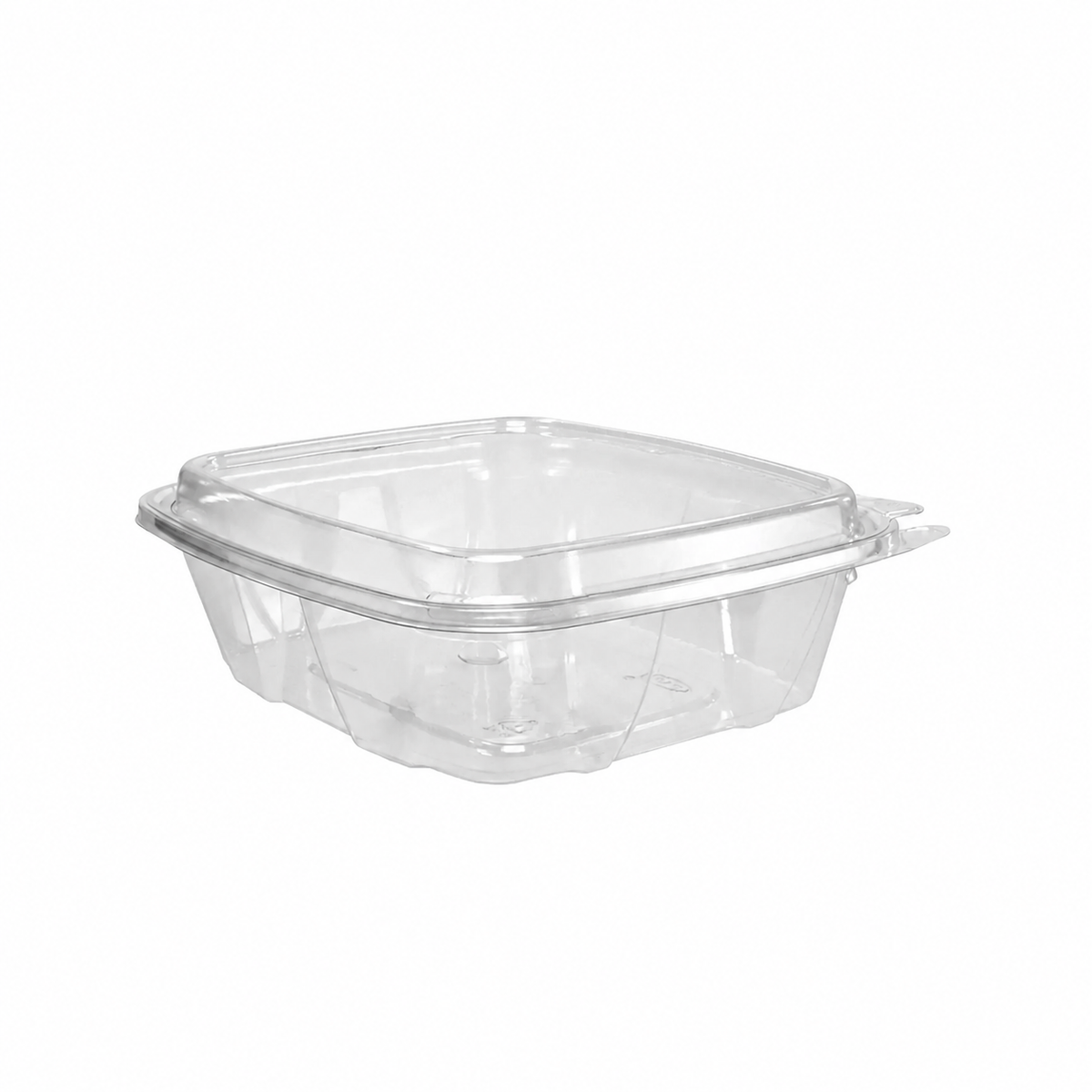 Dart CH24DED empty ClearPac SafeSeal container, centered view
