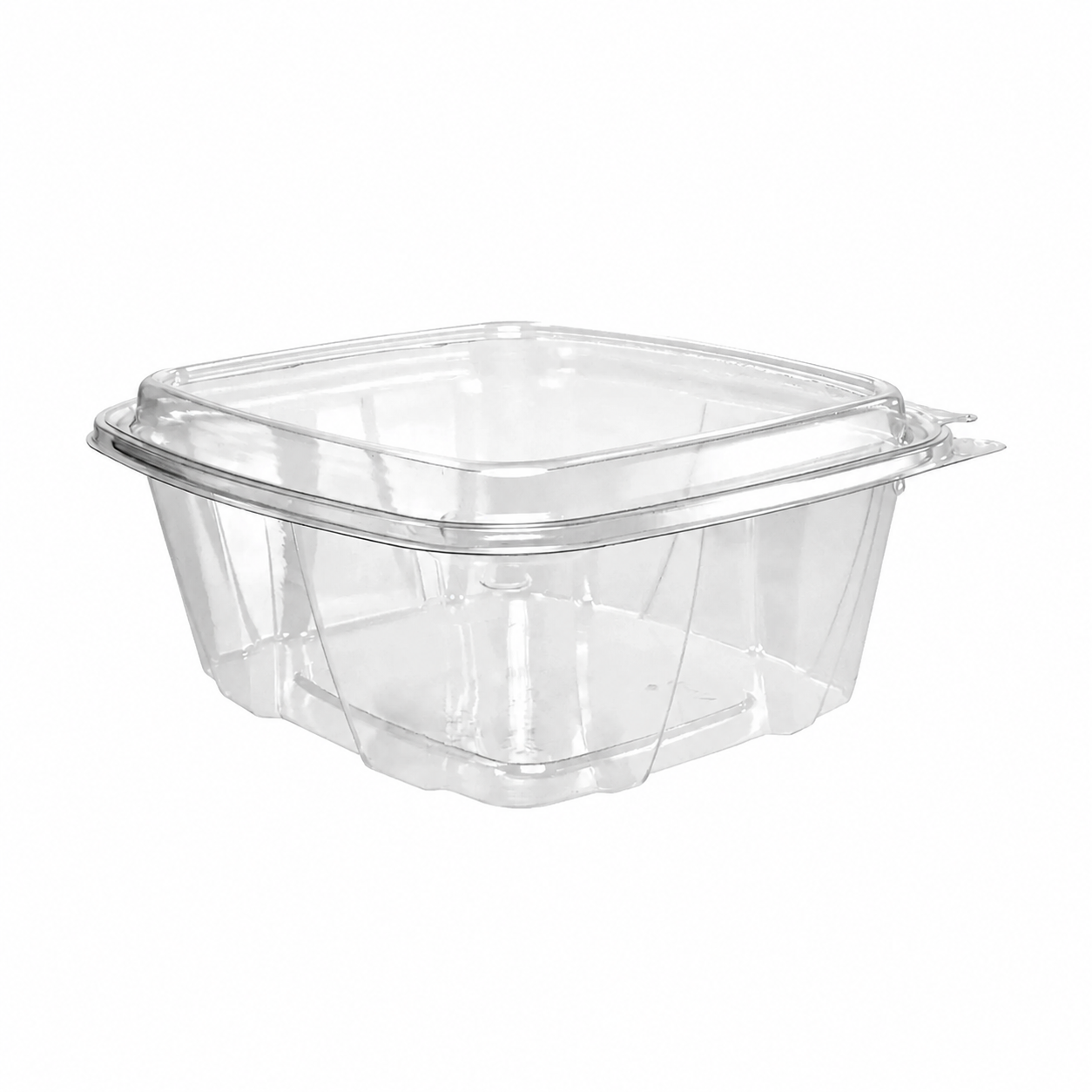 Dart CH32DED empty ClearPac SafeSeal container, centered view