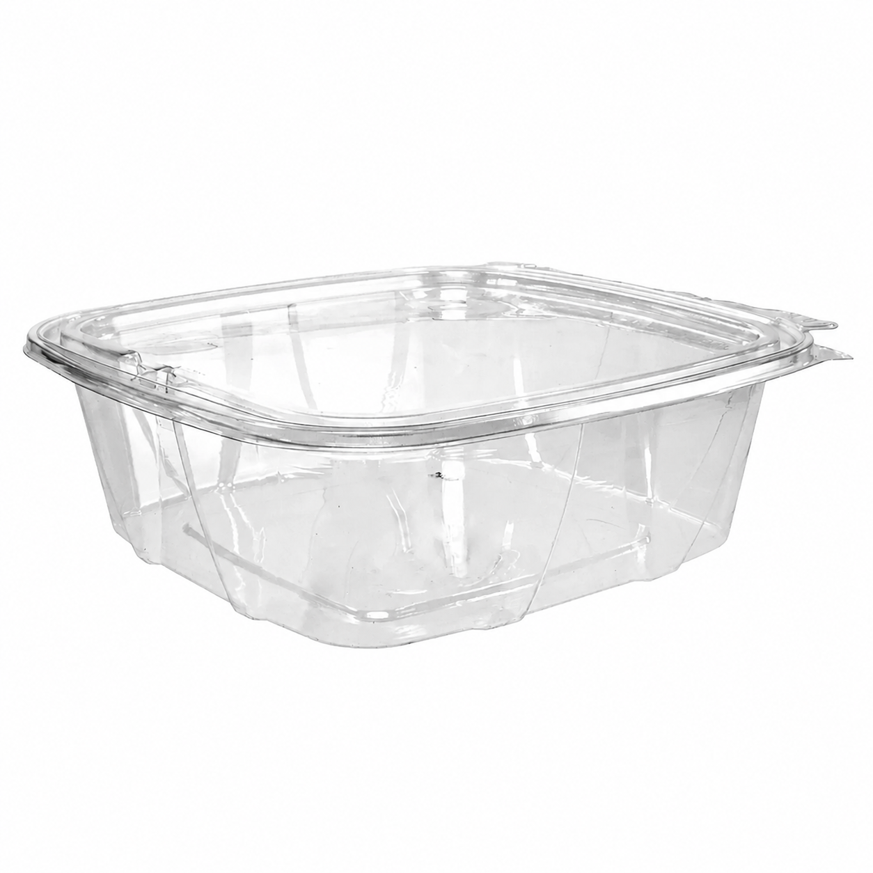 Dart CH48DEF empty ClearPac SafeSeal container, centered view
