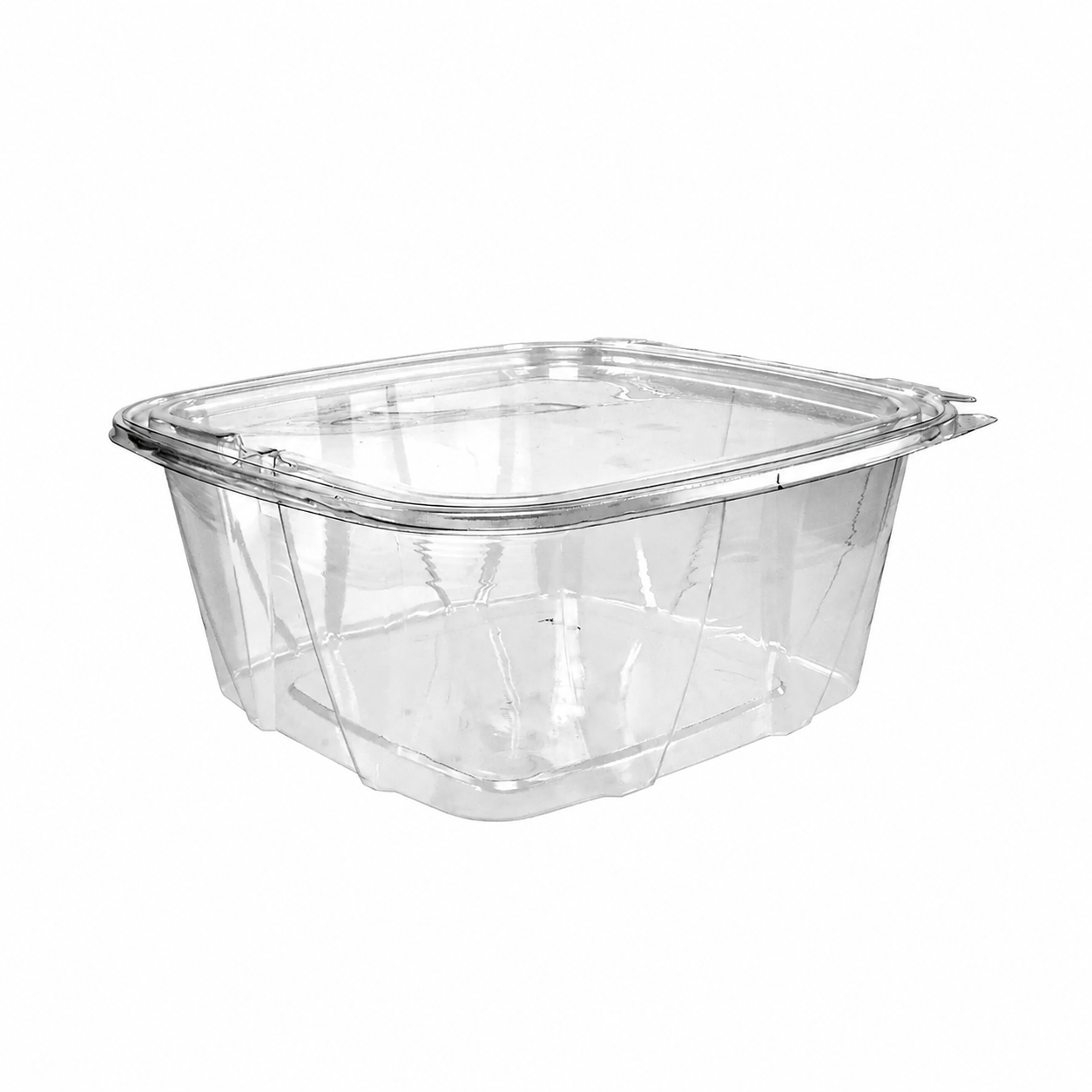 Dart CH64DEF empty ClearPac SafeSeal container, centered view