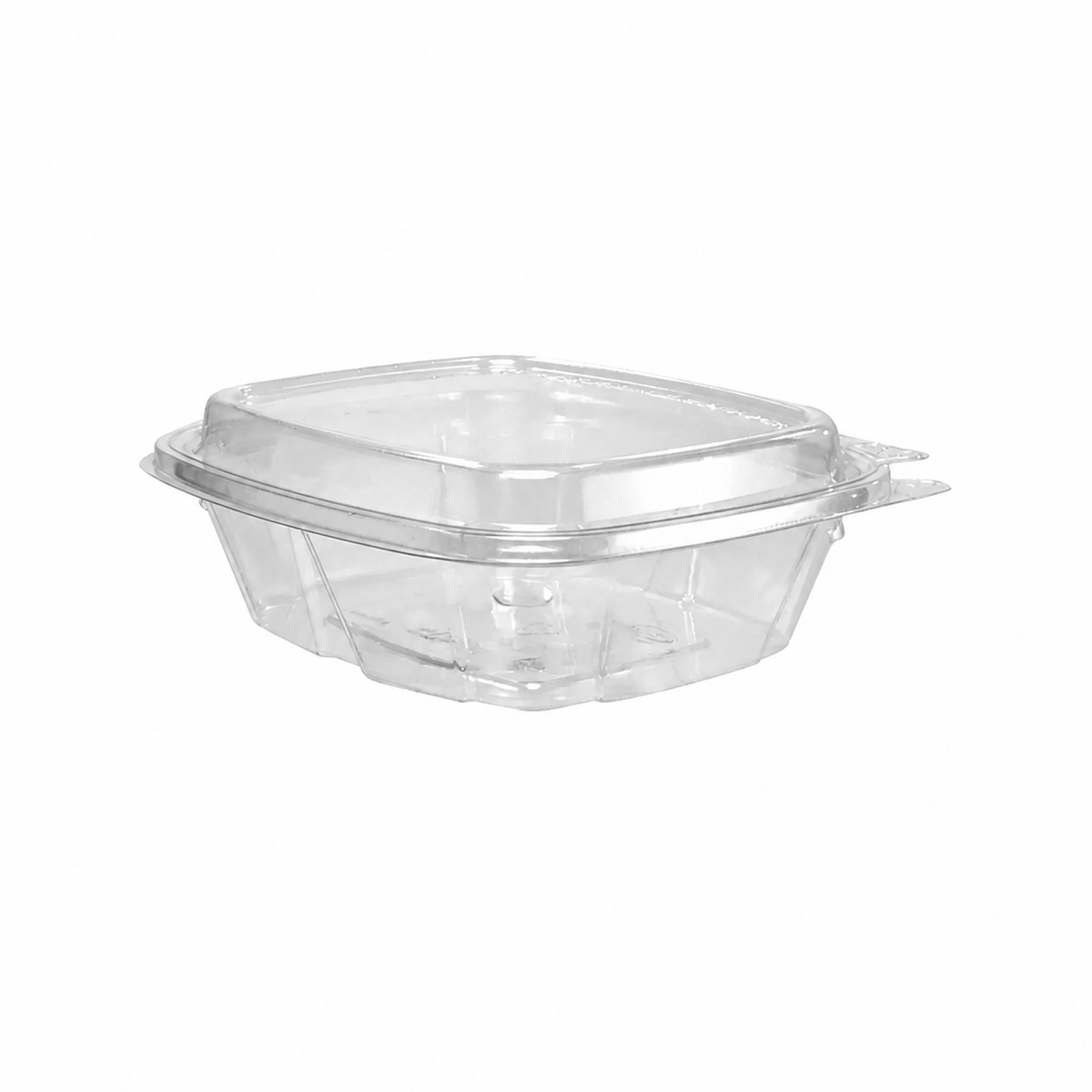 Dart CH8DED empty ClearPac SafeSeal container, centered view