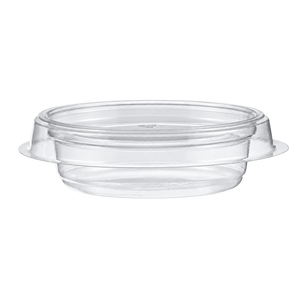 Inline Plastics CC2R empty clear 2 oz round condiment insert cup