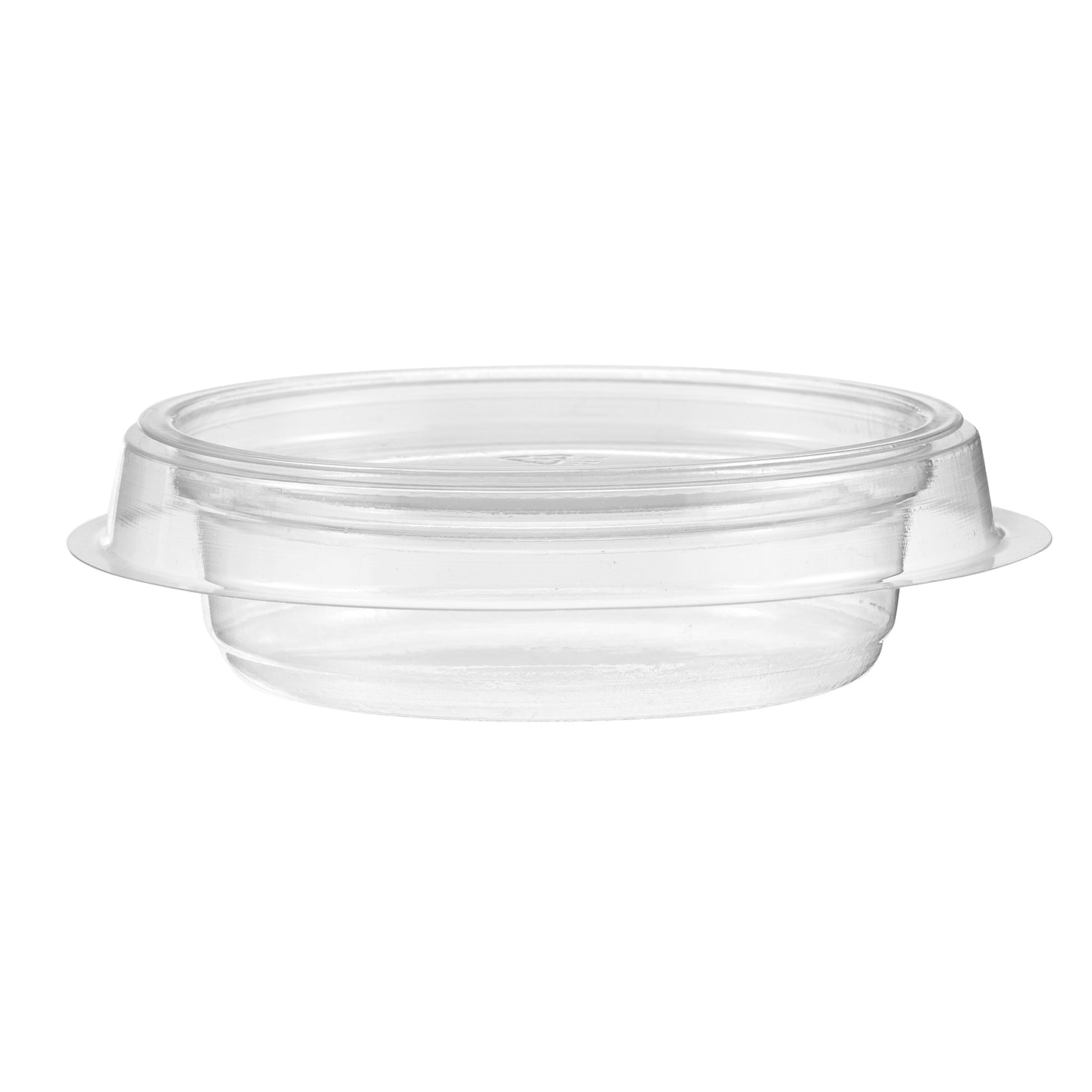 Inline Plastics CC2R clear 2 oz round condiment insert cup manufacturer photo