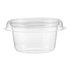 Inline Plastics Safe-T-Fresh CC4R 4 oz. round insert cup, shown on a transparent background