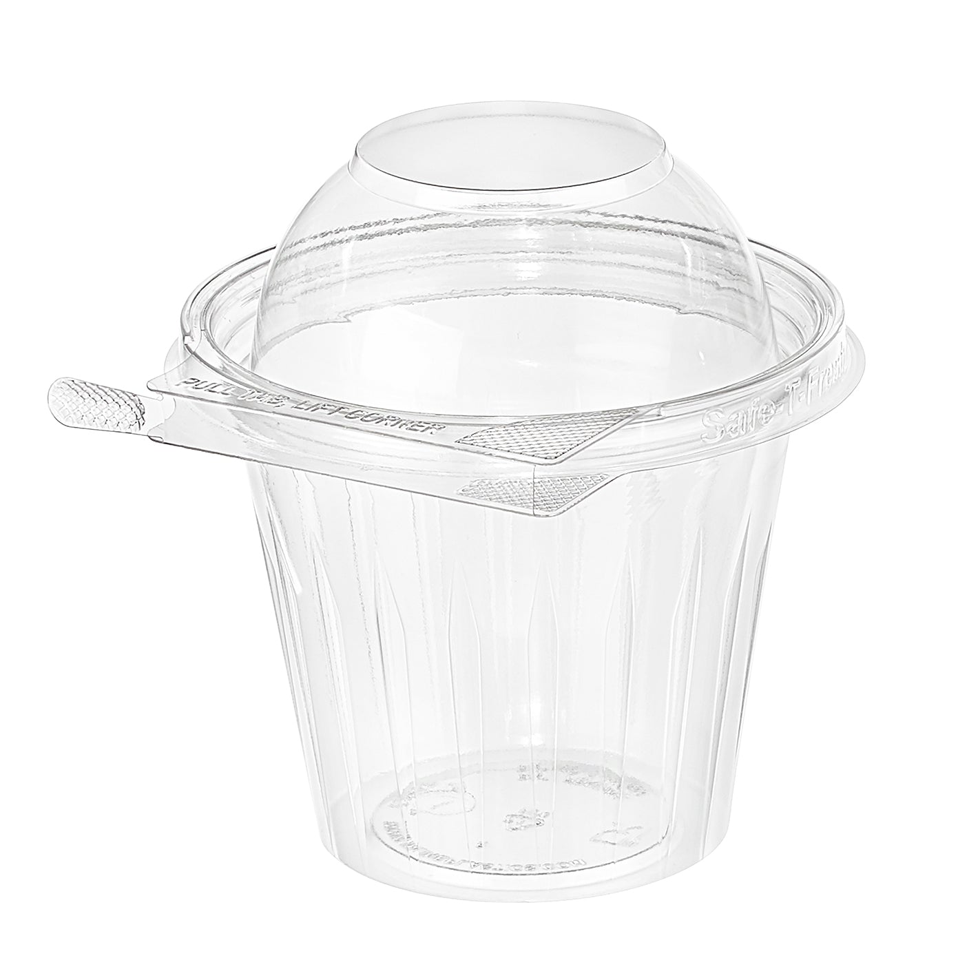 Inline Plastics TS12CCRD clear 12 oz tamper-evident parfait container manufacturer photo