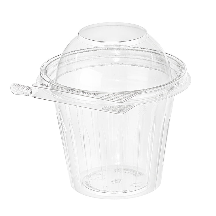 Inline Plastics TS12CCRD clear 12 oz tamper-evident parfait container manufacturer photo