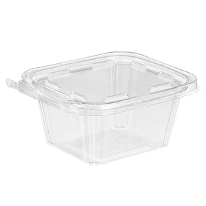Manufacturer photo of Inline Plastics TS16 clear square tamper-evident container