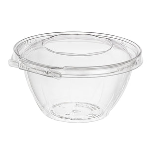 Manufacturer photo of Inline Plastics TS32RN clear round microvented tamper-evident bowl