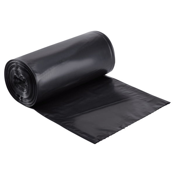 Trash Bag 58-Gallon Black 38" x 58" 1.3Mil - Case of 100