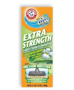 Arm & Hammer - Deodorizing Carpet Cleaning Powder, Fresh, 30oz - Case of 6