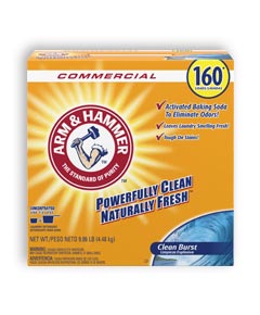 Arm & Hammer - 9.86 lb. Clean Burst HE Powder Laundry Detergent - Case of 3