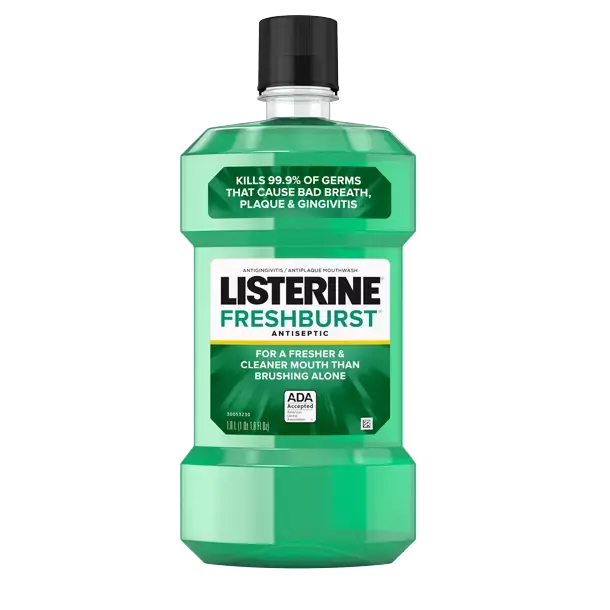 Listerine Antiseptic Mouthwash Fresh Burst 8.45oz 250mL - Case of 6