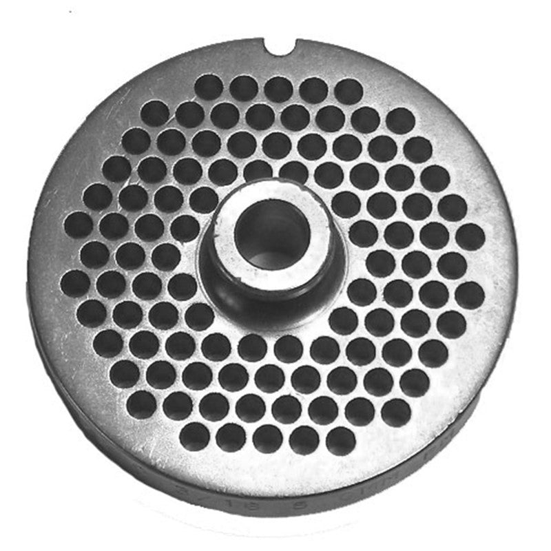 Kasco 290222316001 - Size 22 PM Hubbed Meat Grinder Plate, 3/16" (5.0mm) Holes