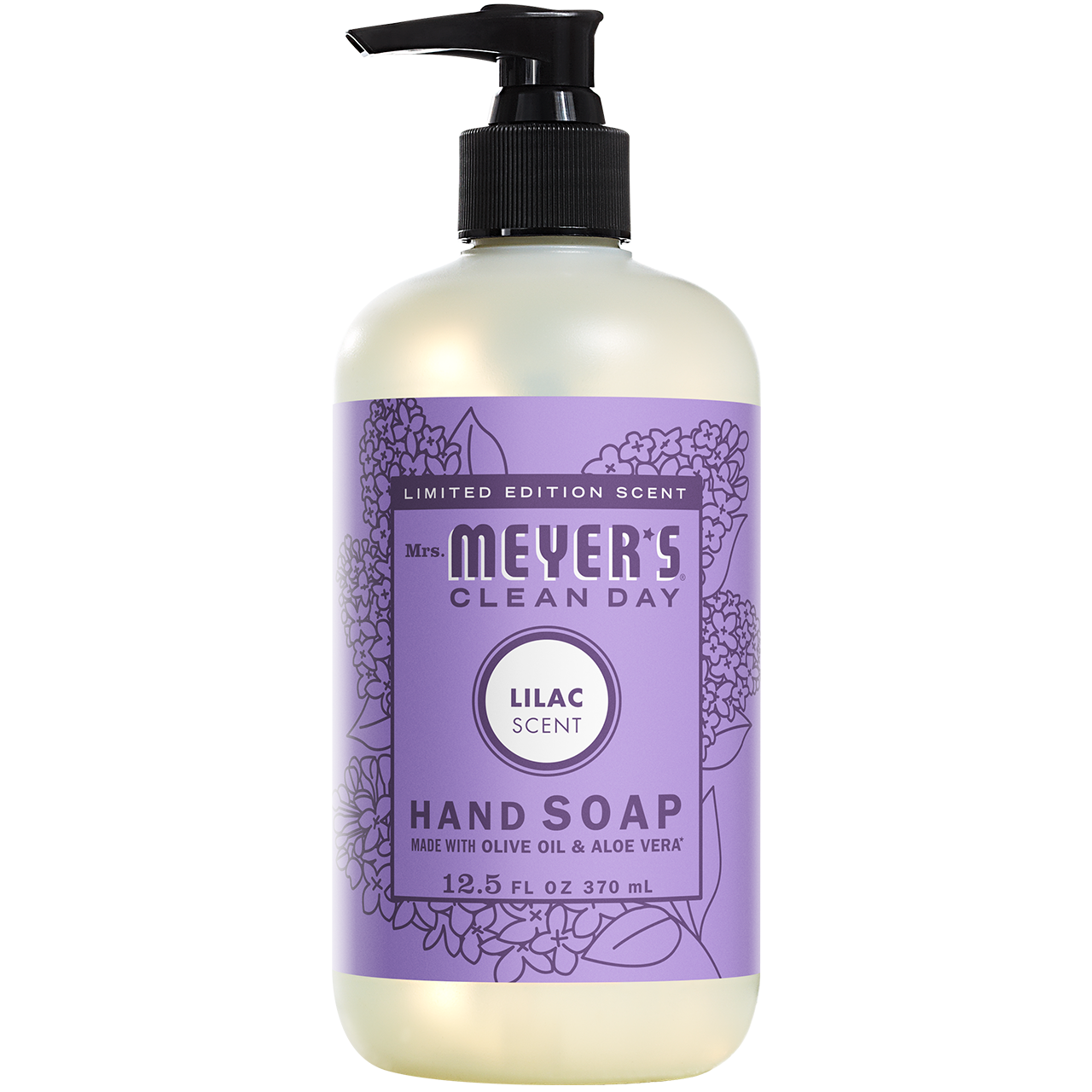 Mrs. Meyers Lilac Liquid Hand Soap - Case of 6