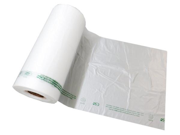 Win Sone - 10" x 15" Plastic Produce Bag on a Roll - Case of 4
