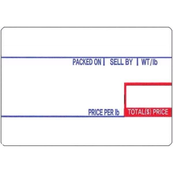 Heartland Labels - Scale Label LST-8010, 700 per Roll - Case of 12