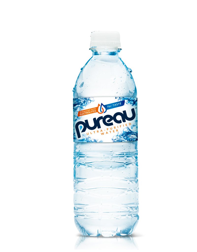 Ultra-Purified Bottled Water 16.9oz, 24 Pack - Pallet of 84 Cases