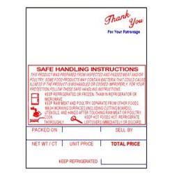 Heartland Labels - Scale Label LST-1664, Style 1, 750 per Roll - Case of 16