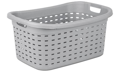 Sterilite 1275 - Weave Laundry Basket, Espresso - Case of 6