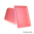 Foam Tray 9P Pink Plastifar 12.25'' x 9.25'' x 0.62'' - Bundle of 200 - 12251
