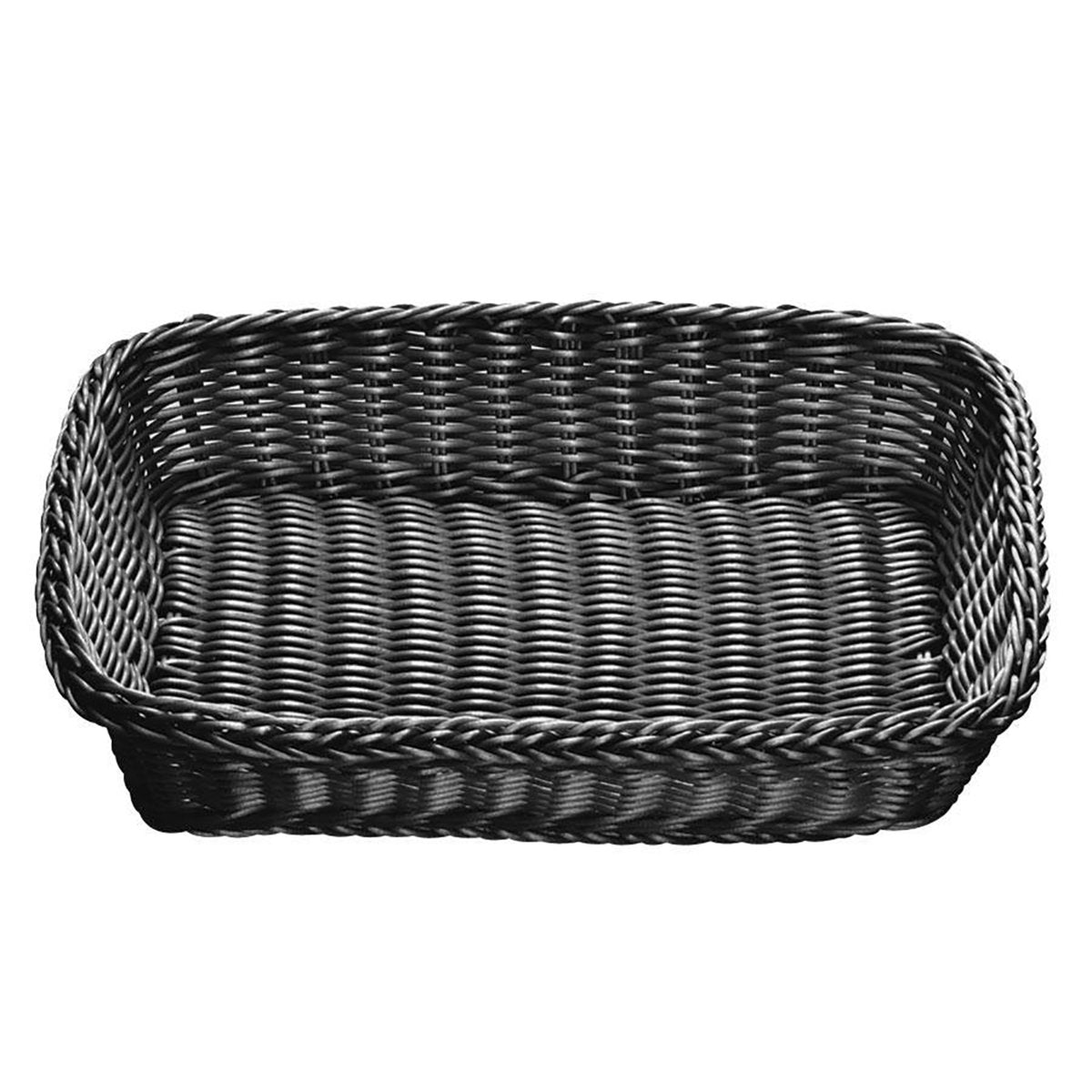 Ridal Collection™ Small Black Rectangular Serving Basket