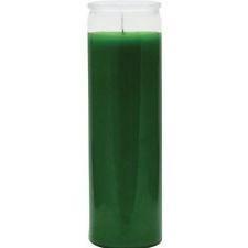 Candle 7-Day Plain Green - Case of 12