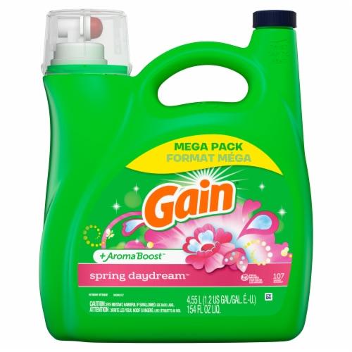 Gain - Liquid Laundry Detergent 154oz, Spring Daydream - Case of 4