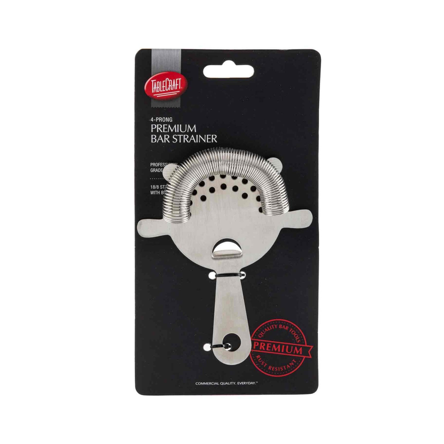 Premium 4-Prong Bar Strainer