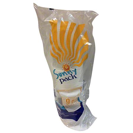 Sunny Pack - Plastic Cups, 9oz, 50 Count - Case of 20