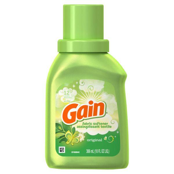 Gain - Liquid Fabric Softener 10oz, Original - Case of 12