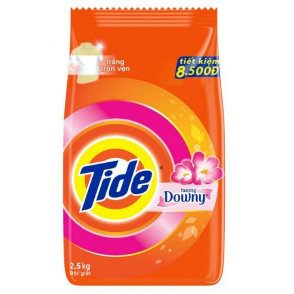 Tide - Powder Laundry Detergent w/Downy 2.5Kg - Case of 5