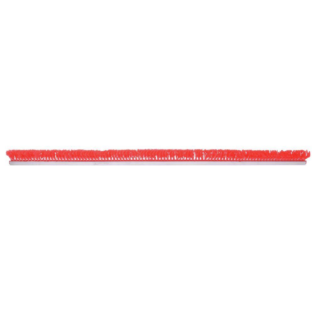 Hubert 71214 - Red Plastic Parsley Runner without Aluminum Support - 30" x 1 1/2"