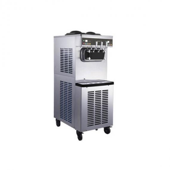 Pasmo S970FA2 - Floor Model Two Flavor Soft Serve Machine w/ (2) 9.5-Lt. Hoppers, Air-Cooled