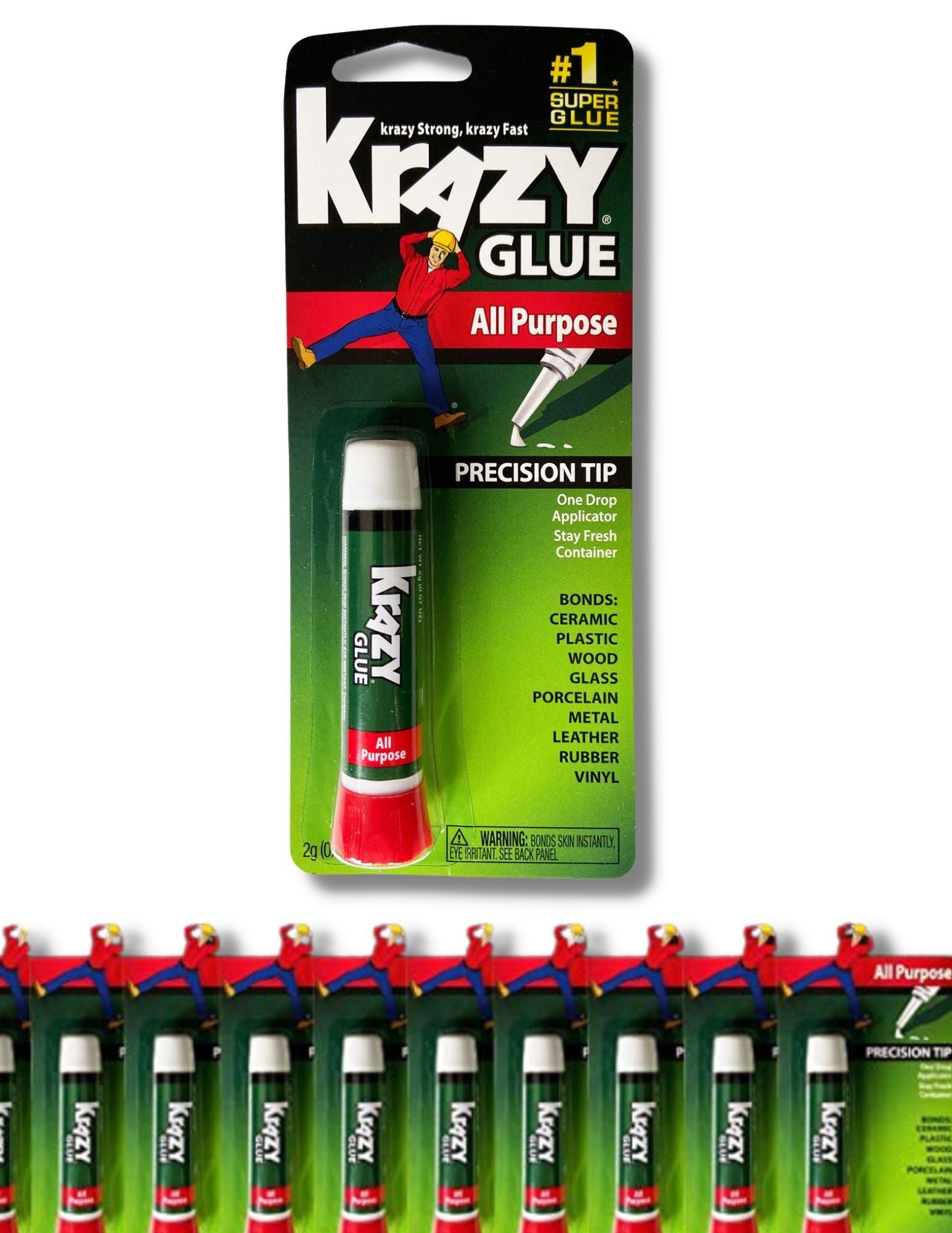 Krazy Glue All-Purpose Tube 0.07oz - Case of 48