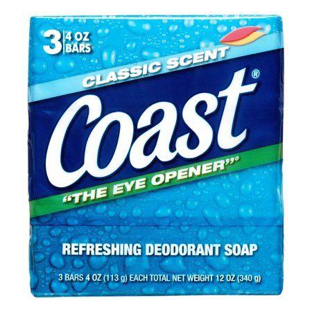 Coast - Bar Soap Classic Scent, 3 Pack - Case of 12