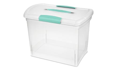 Sterilite 1876 - Large Nesting Showoffs™ Container, Clear - Case of 6