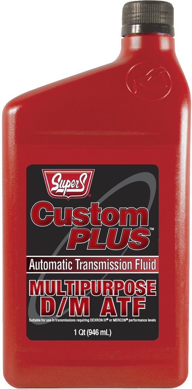 Super S - Custom Plus Multi-Purpose Dexron III/Mercon Automatic Transmission Fluid, 1 Quart - Case of 12