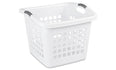 Sterilite 1207 - 1.75 Bushel Ultra™ Laundry Basket, White - Case of 6