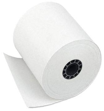 Heartland Labels - 2 1/4" x 230' Thermal Cash Register POS / Calculator Paper Roll Tape - Case of 50